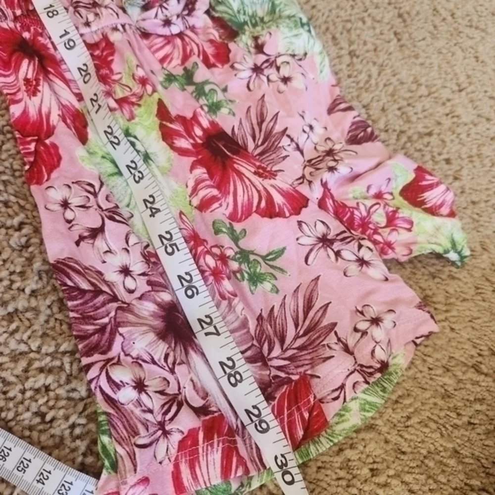 Area‎ Code 407 Girls Floral Romper NWT Pink Red Green Purple Lavender Stretchy